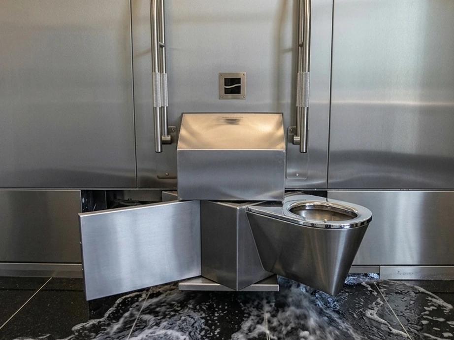 Self cleaning seat