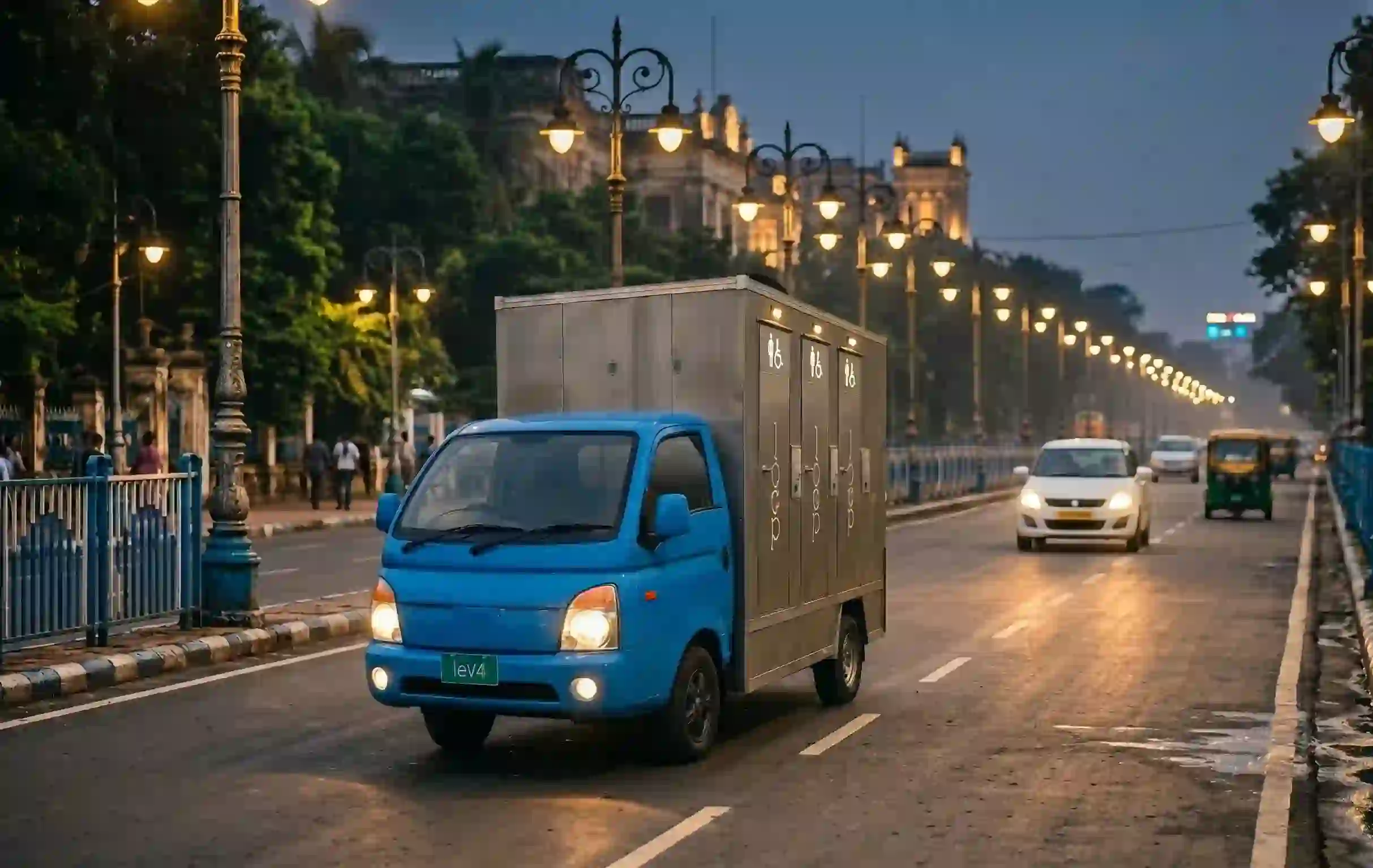 EV mounted mobile unit