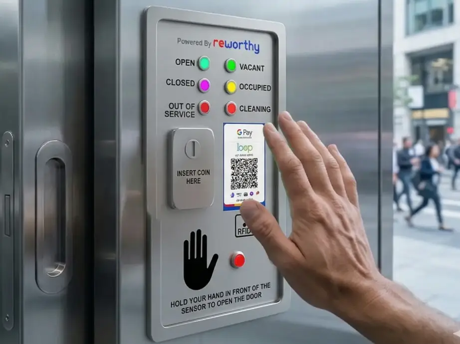 Touchless door sensor